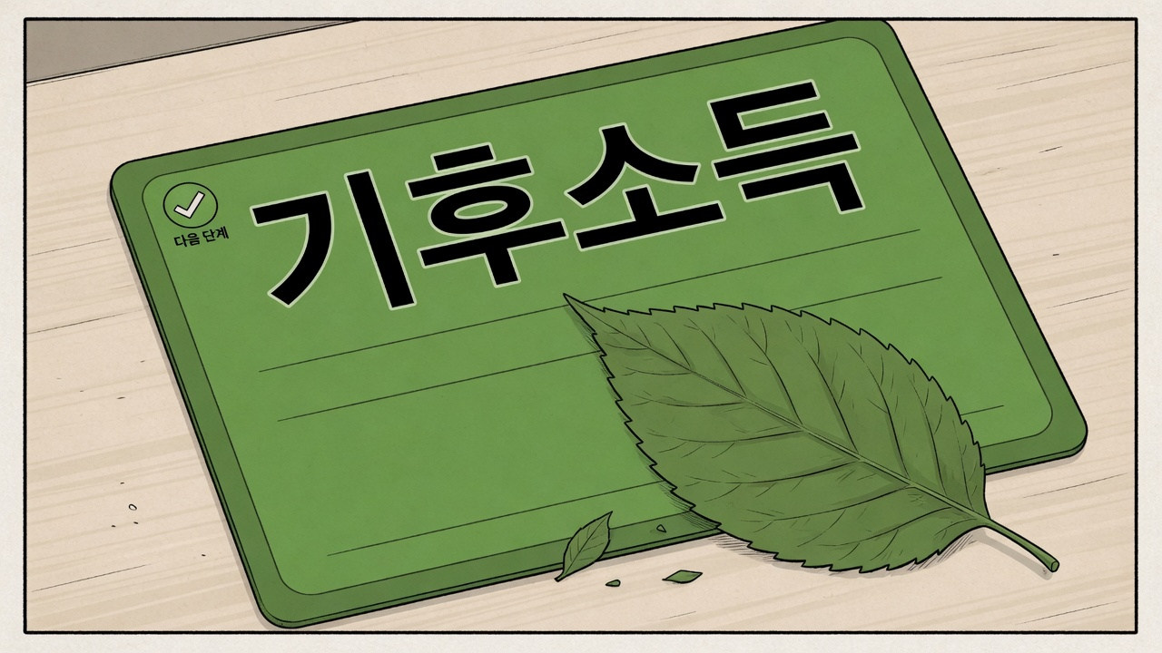 기후행동 기회소득 신청 자격 (2026)