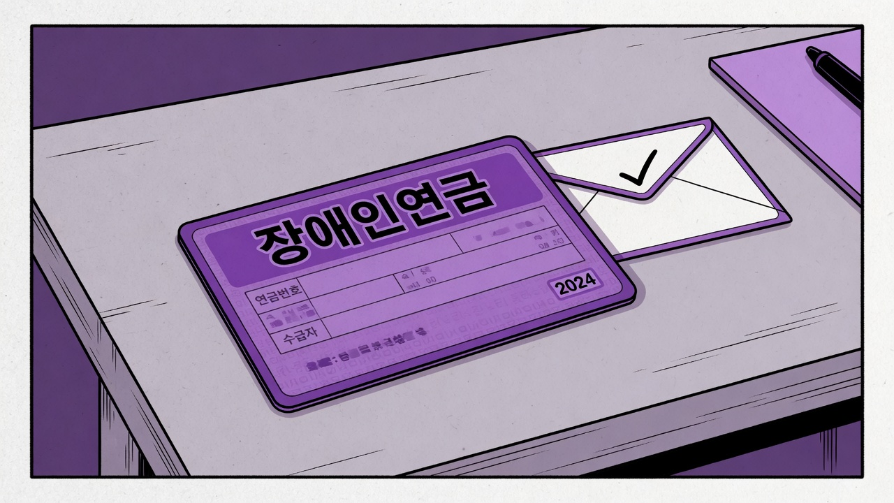 장애인연금 신청 자격 (2026)